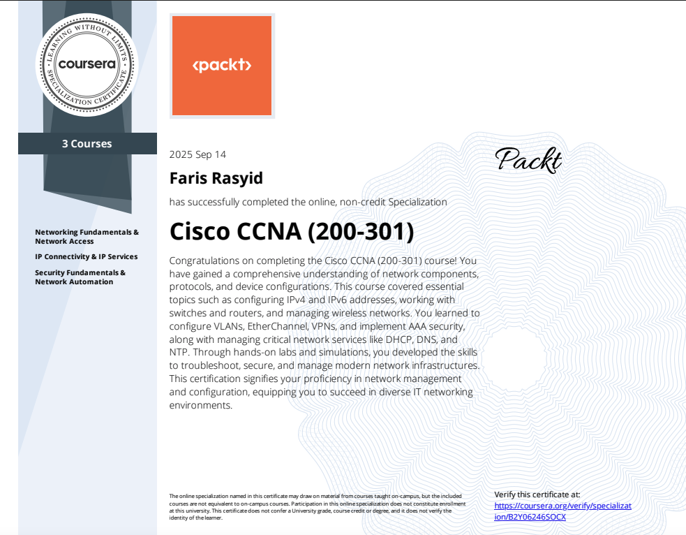 Cisco CCNA (200-301)