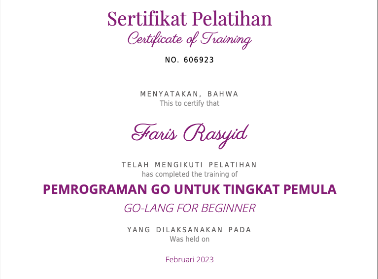 GO-LANG FOR BEGINNER